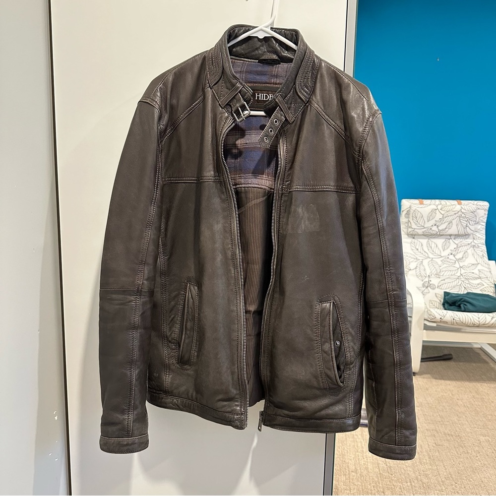 Hides Medium Genuine Leather Jacket